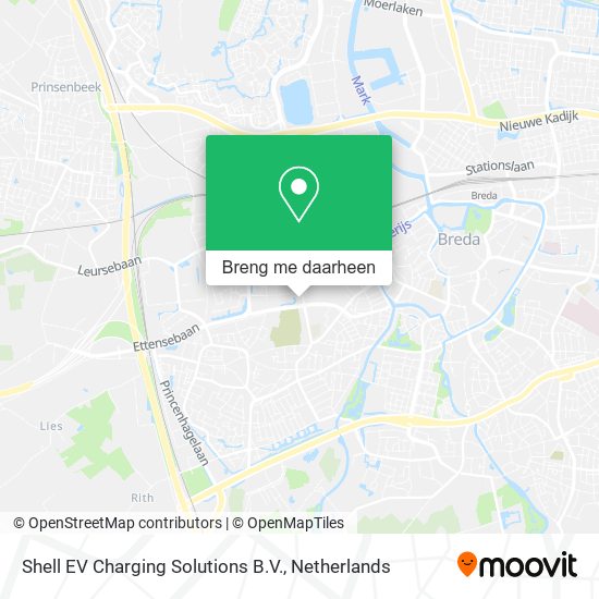 Shell EV Charging Solutions B.V. kaart