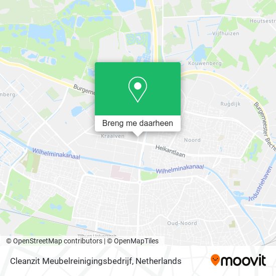 Cleanzit Meubelreinigingsbedrijf kaart