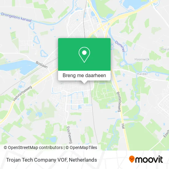 Trojan Tech Company VOF kaart