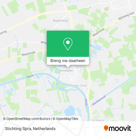 Stichting Spra kaart