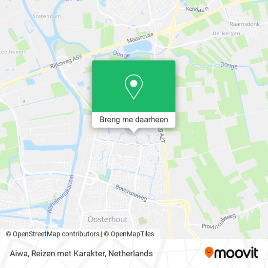 Aiwa, Reizen met Karakter kaart