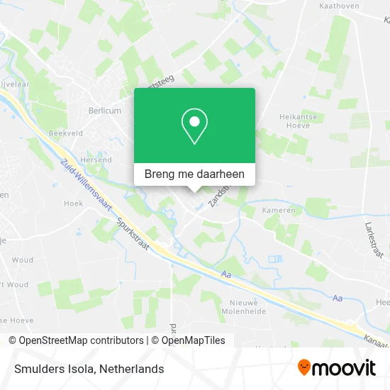 Smulders Isola kaart