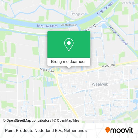 Paint Products Nederland B.V. kaart
