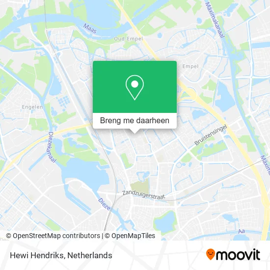 Hewi Hendriks kaart