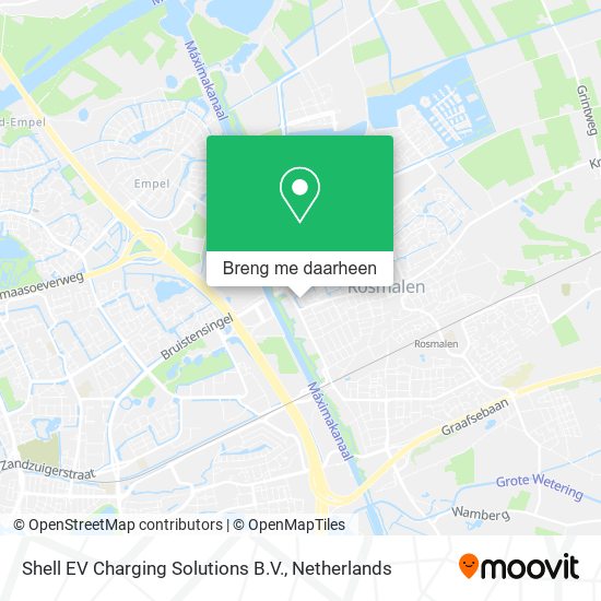 Shell EV Charging Solutions B.V. kaart