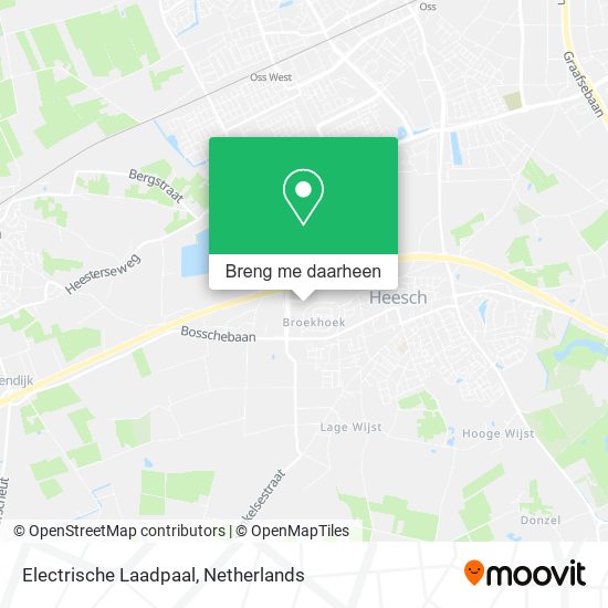 Electrische Laadpaal kaart