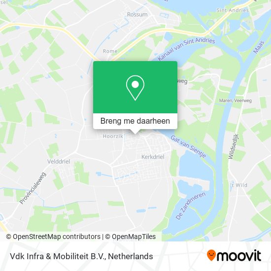 Vdk Infra & Mobiliteit B.V. kaart