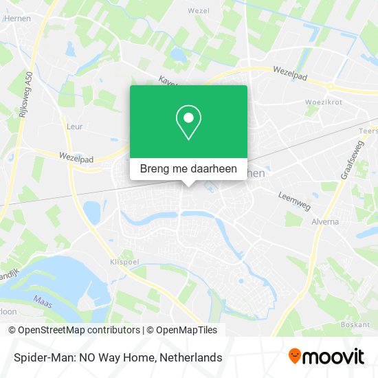 Spider-Man: NO Way Home kaart