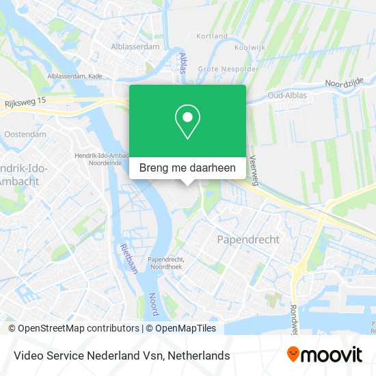 Video Service Nederland Vsn kaart