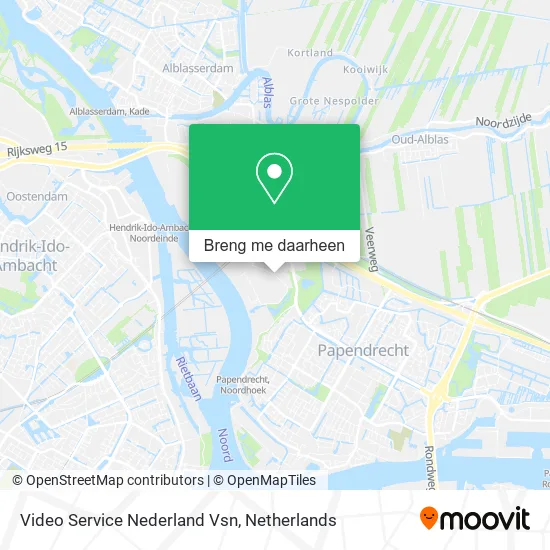 Video Service Nederland Vsn kaart