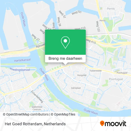 Het Goed Rotterdam kaart