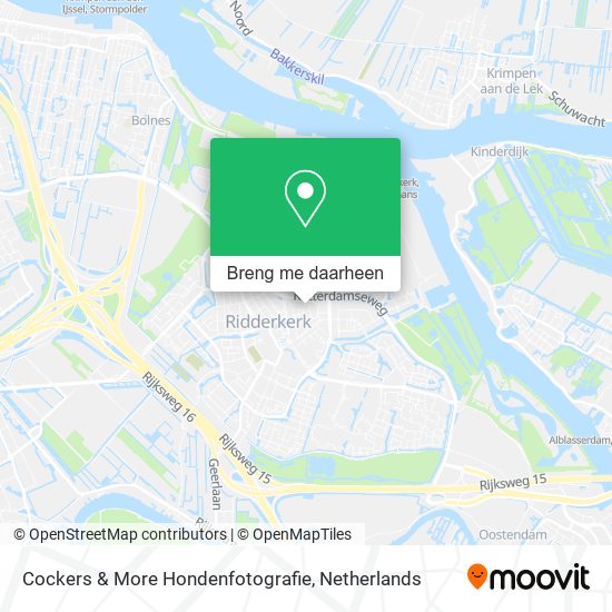 Cockers & More Hondenfotografie kaart