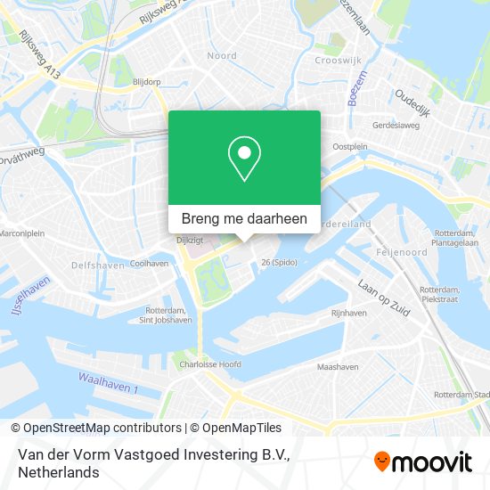 Van der Vorm Vastgoed Investering B.V. kaart