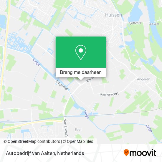 Autobedrijf van Aalten kaart