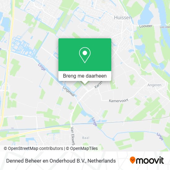 Denned Beheer en Onderhoud B.V. kaart