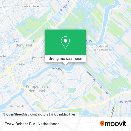 Twtw Beheer B.V. kaart