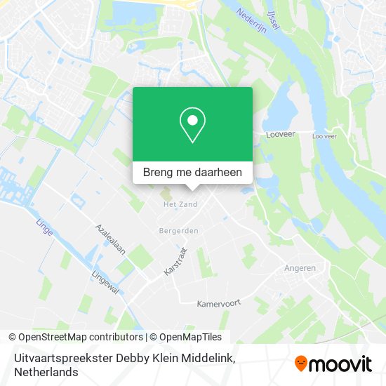 Uitvaartspreekster Debby Klein Middelink kaart