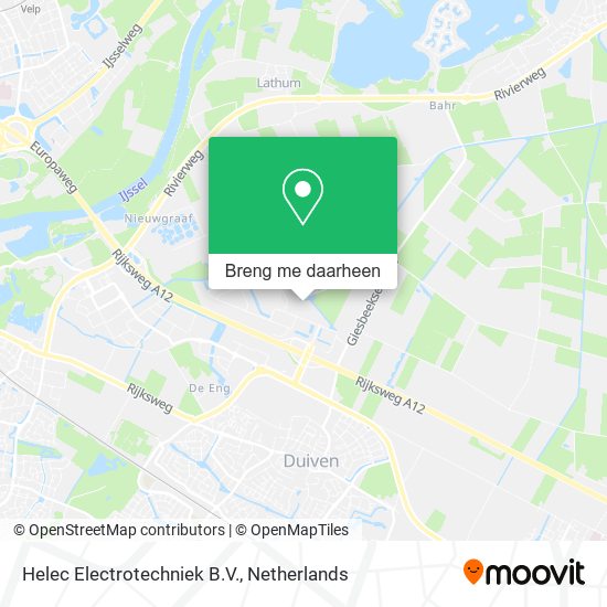 Helec Electrotechniek B.V. kaart