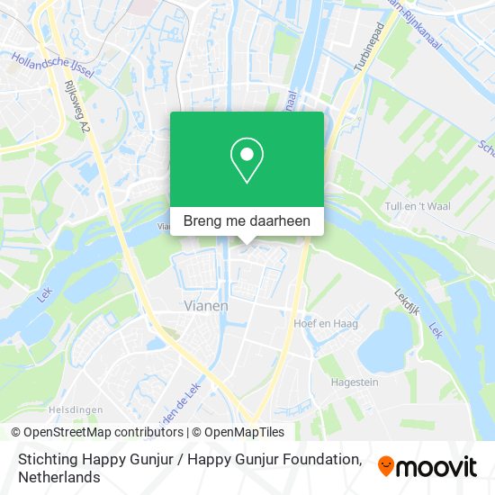 Stichting Happy Gunjur / Happy Gunjur Foundation kaart