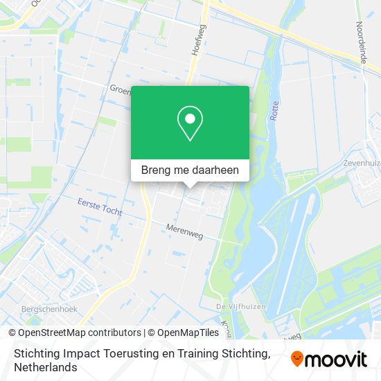 Stichting Impact Toerusting en Training Stichting kaart