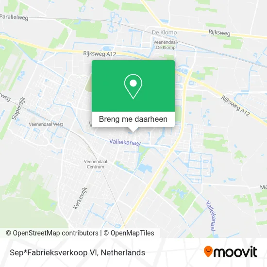 Sep*Fabrieksverkoop Vl kaart