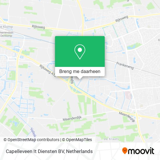 Capelleveen It Diensten BV kaart