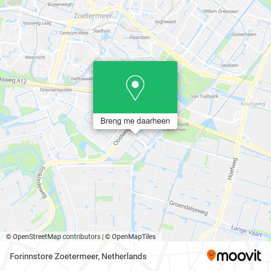 Forinnstore Zoetermeer kaart