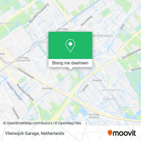 Vlietwijck Garage kaart