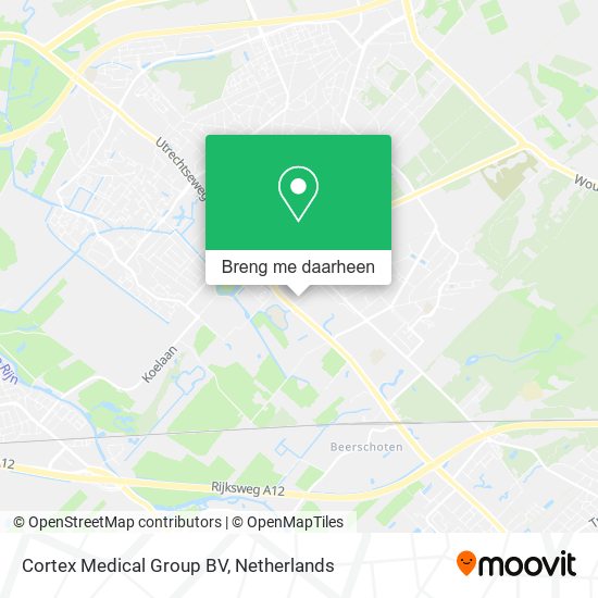 Cortex Medical Group BV kaart