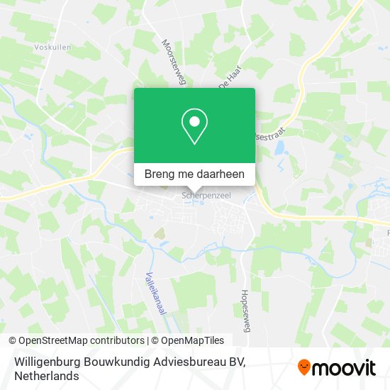 Willigenburg Bouwkundig Adviesbureau BV kaart
