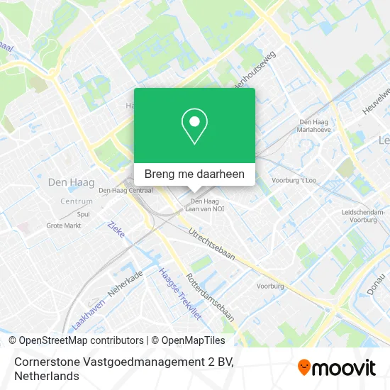 Cornerstone Vastgoedmanagement 2 BV kaart