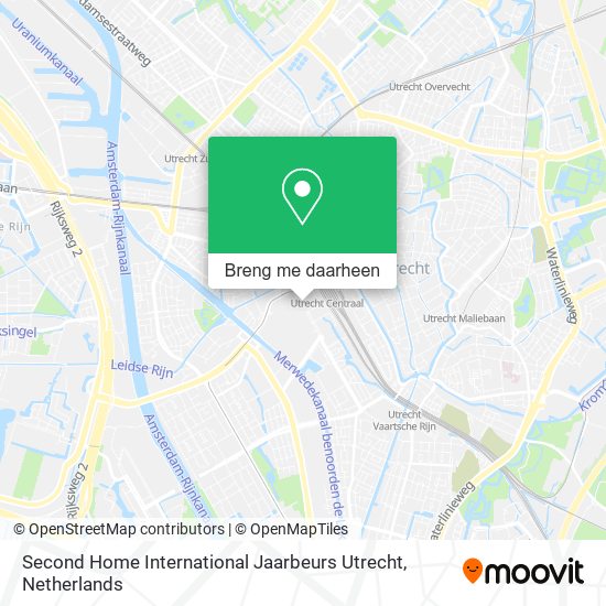 Second Home International Jaarbeurs Utrecht kaart