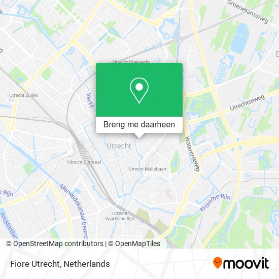 Fiore Utrecht kaart