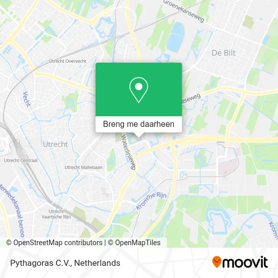 Pythagoras C.V. kaart