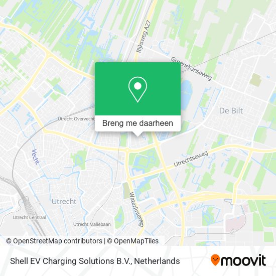 Shell EV Charging Solutions B.V. kaart