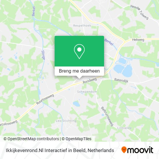 Ikkijkevenrond.Nl Interactief in Beeld kaart