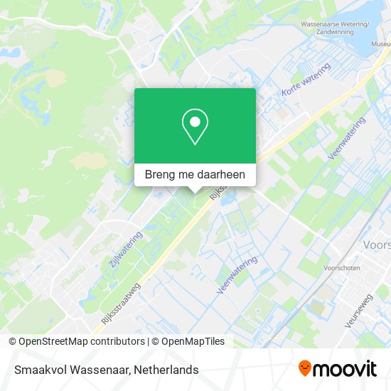 Smaakvol Wassenaar kaart