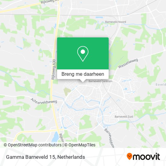 Gamma Barneveld 15 kaart