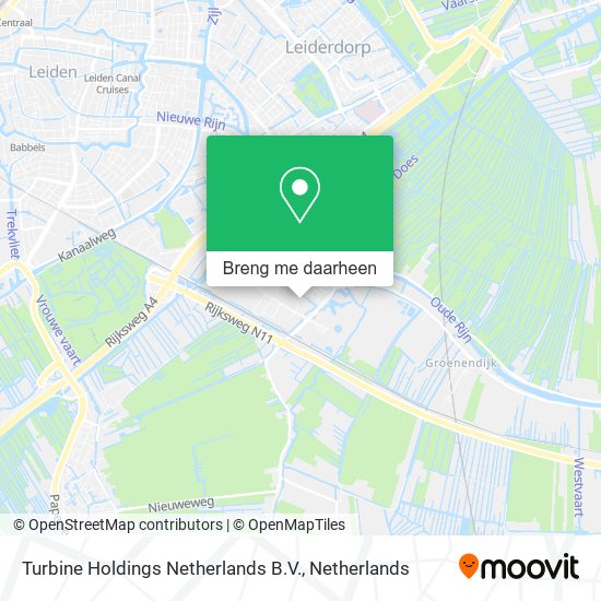 Turbine Holdings Netherlands B.V. kaart