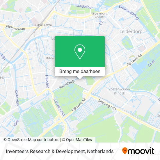 Inventeers Research & Development kaart