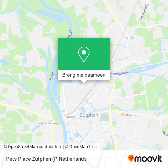 Pets Place Zutphen kaart