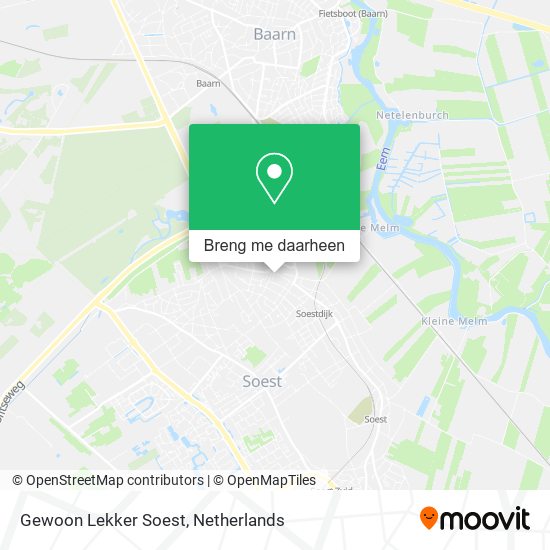 Gewoon Lekker Soest kaart