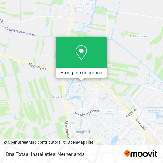 Dns Totaal Installaties kaart