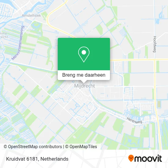 Kruidvat 6181 kaart