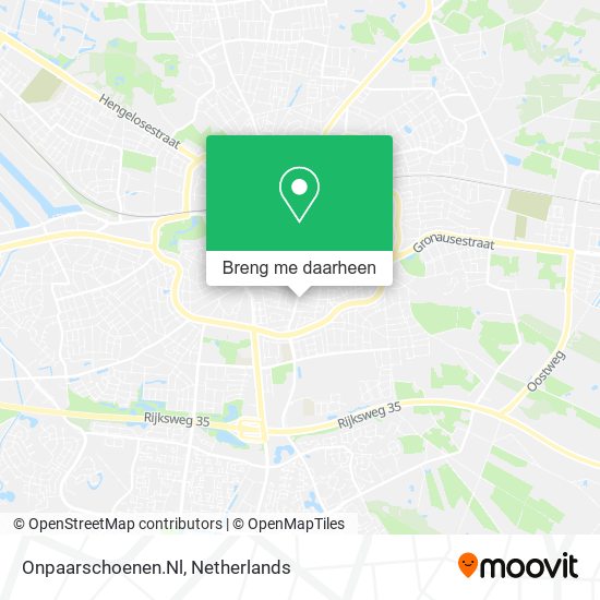 Onpaarschoenen.Nl kaart