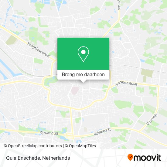 Qula Enschede kaart