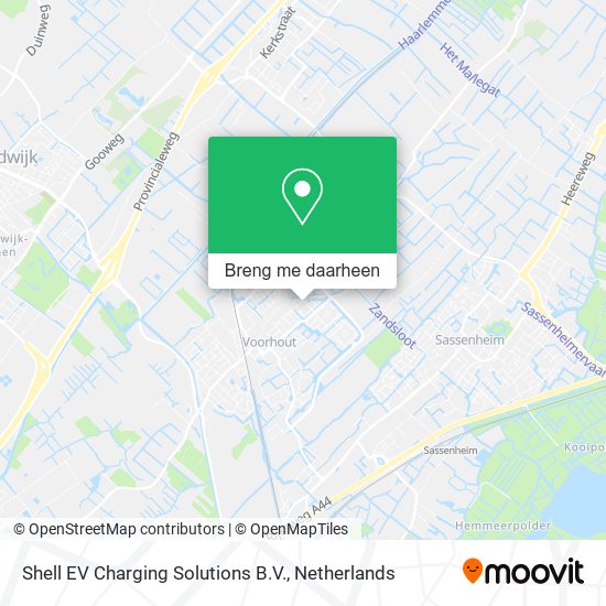 Shell EV Charging Solutions B.V. kaart