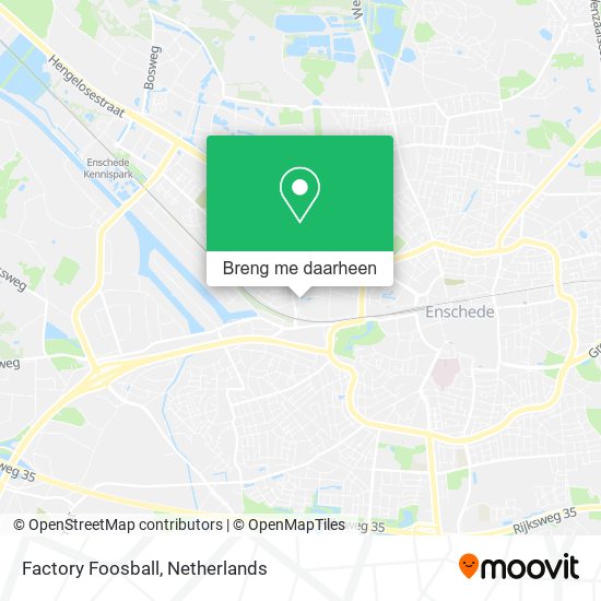 Factory Foosball kaart