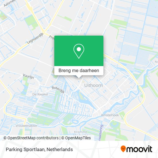 Parking Sportlaan kaart