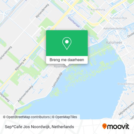 Sep*Cafe Jos Noordwijk kaart